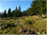 Za Ušivcem - Kapela Marije Snežne (Velika planina)